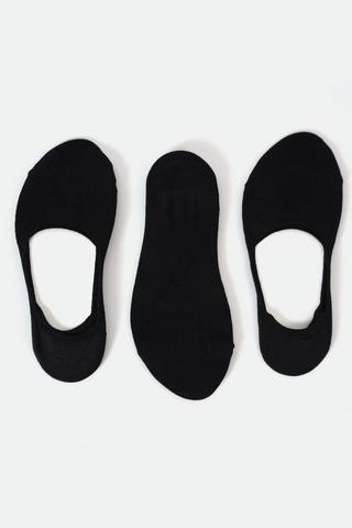 3-pack Seamless Knit Secret Socks - 4-7