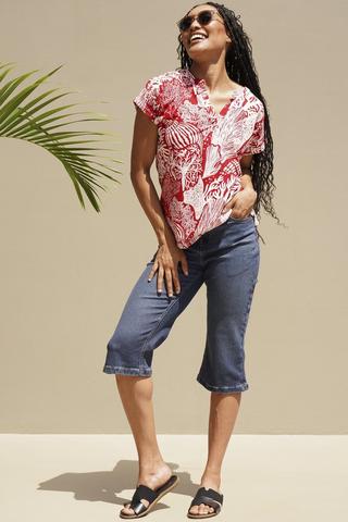 Short Sleeve Cotton Top