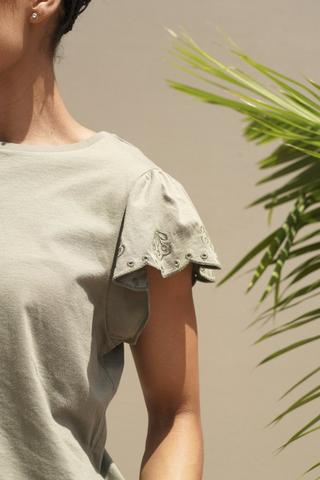 Short Sleeve Cotton Top