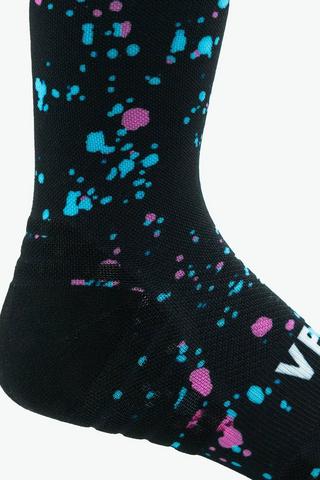 Versus Duo Splatter Active Crew Socks 4-7