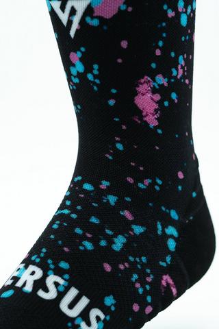 Versus Duo Splatter Active Crew Socks - 8-12