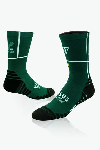 Versus Retro Tennis Active Crew Socks - 4-7