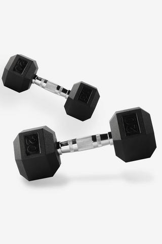 907kg Hex Dumbbells (pair)