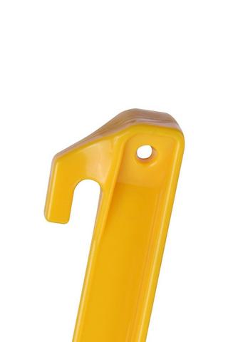 Abs Plastic Pegs 23cm - 6 Pack