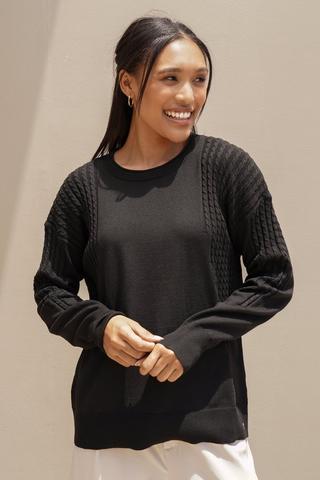 Long Sleeve Knit Pullover