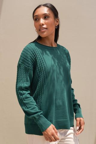 Long Sleeve Knit Pullover