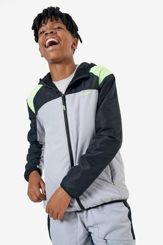 Fleece-lined Zip-through Jacket