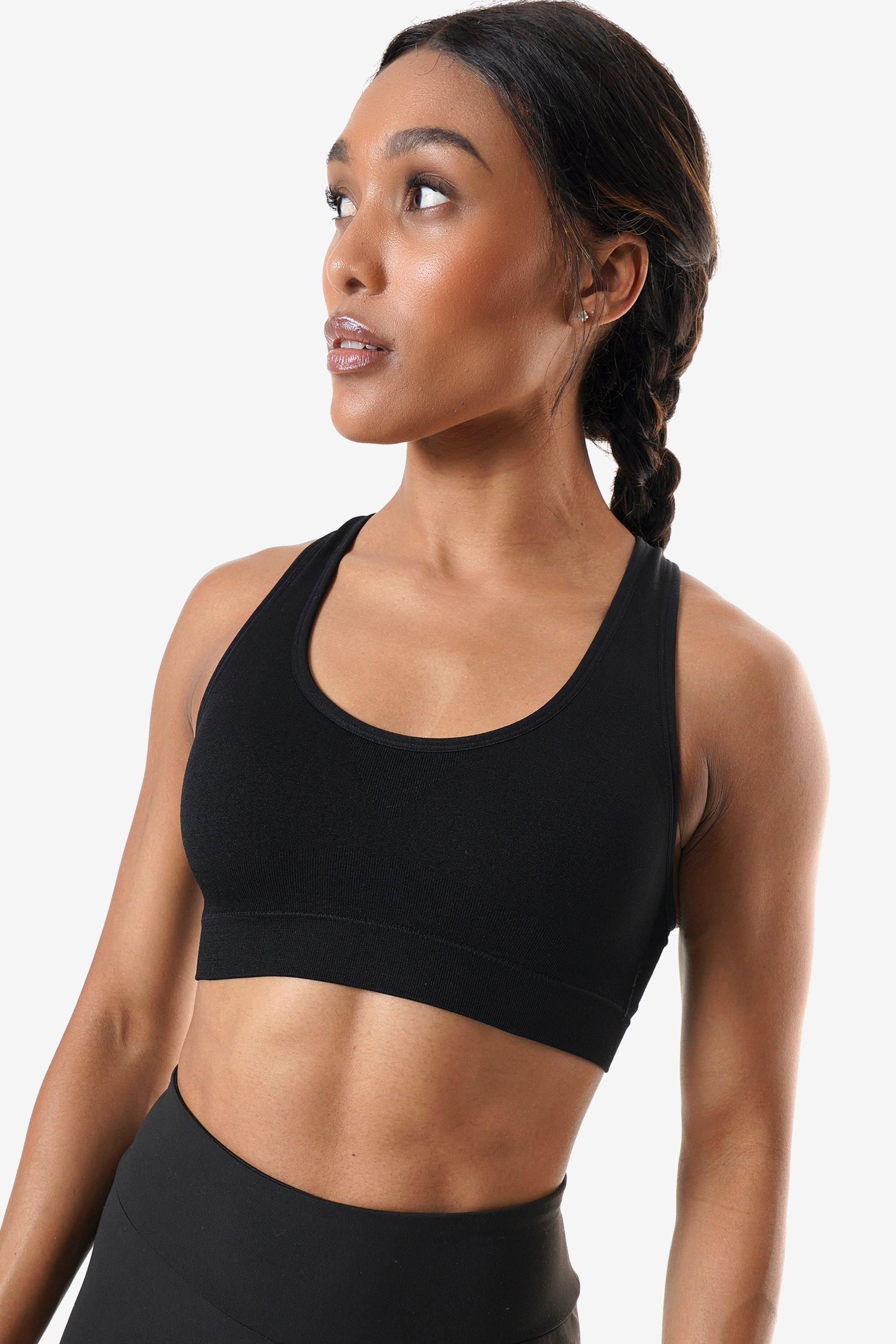 Medium Impact Padded Racerback Sports Bra