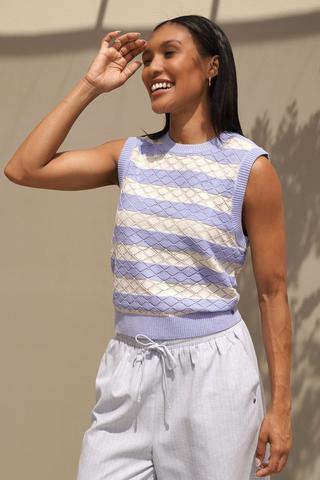 Sleeveless Knit Top