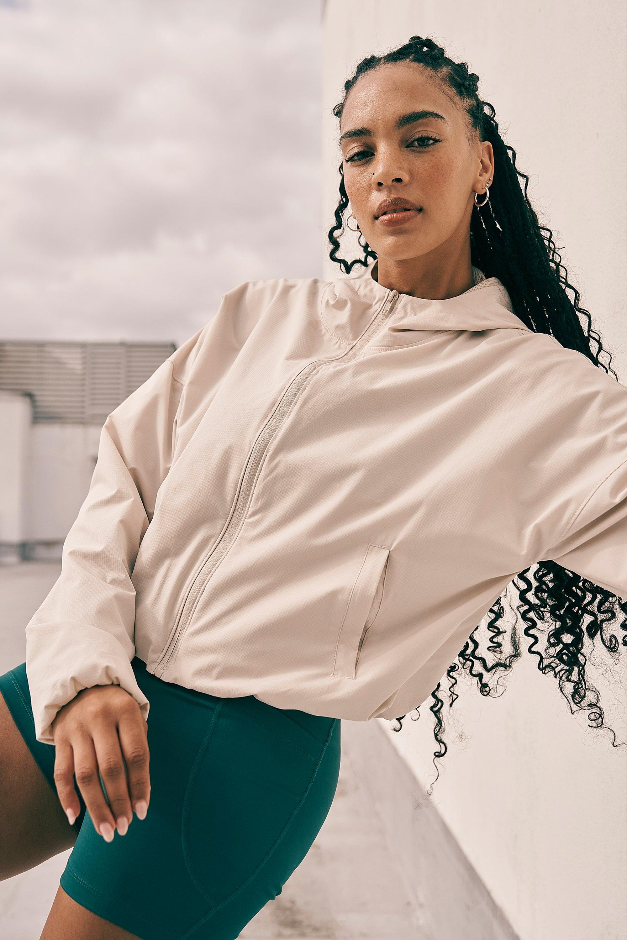 Textured Zip-through Jacket