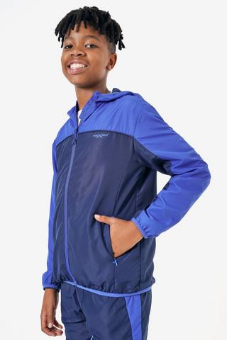 Mesh-lined Zip-through Jacket