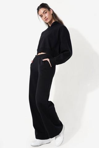 Kappa Fleece Wide Leg Pants
