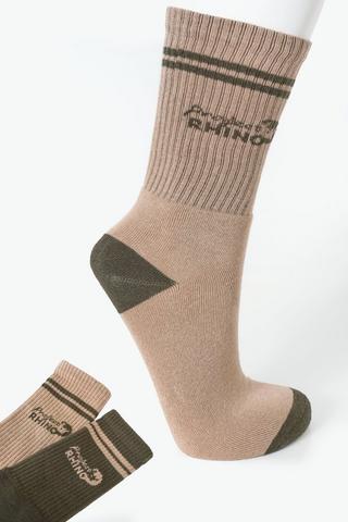 2-pack Project Rhino Crew Socks
