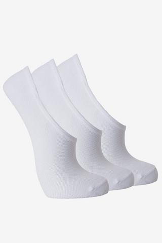 3-pack Seamless Knit Secret Socks - 4-7