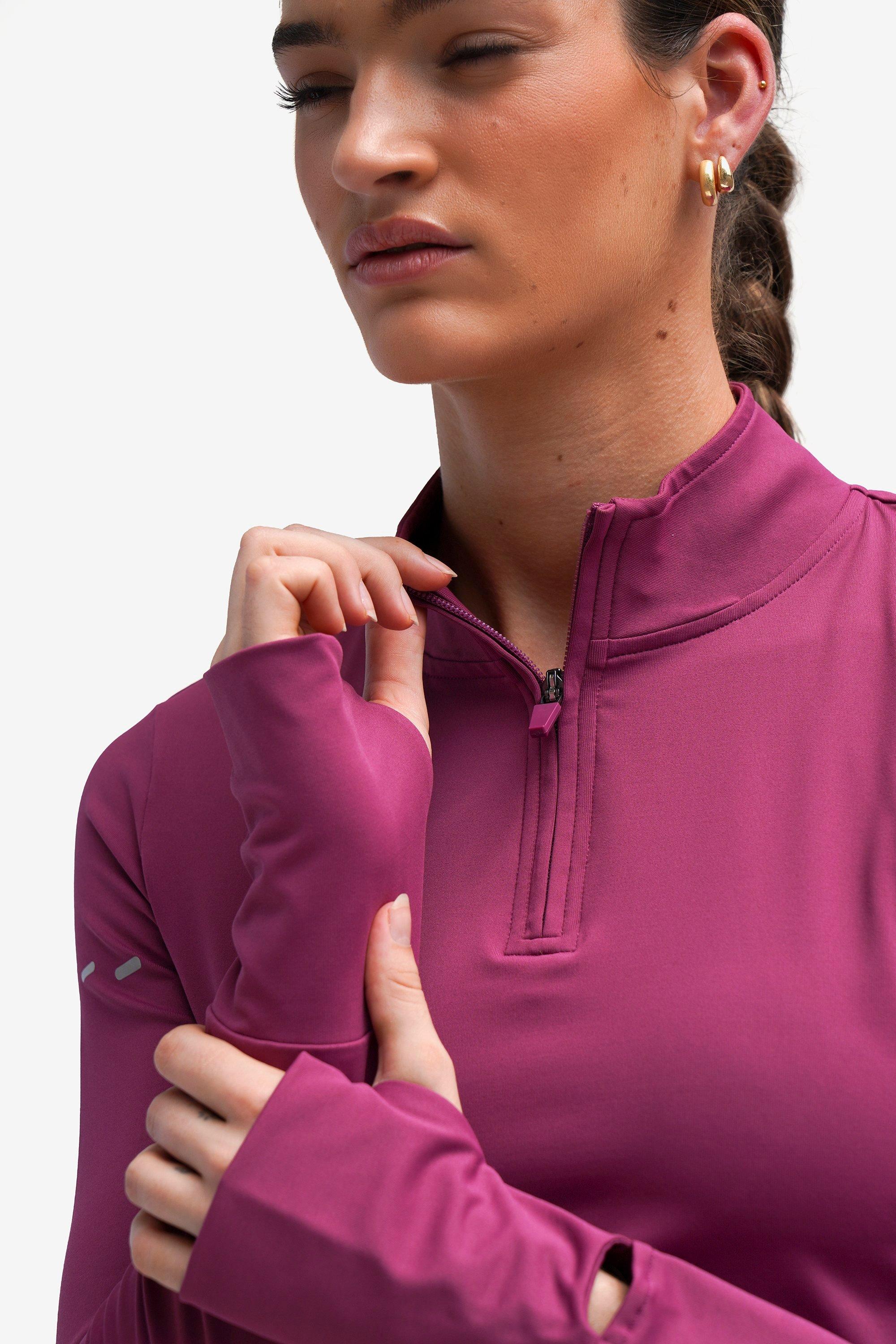 トップス QP Quarter-zip Pullover