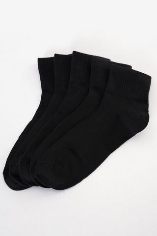 5-pack Crew Socks - 8-12