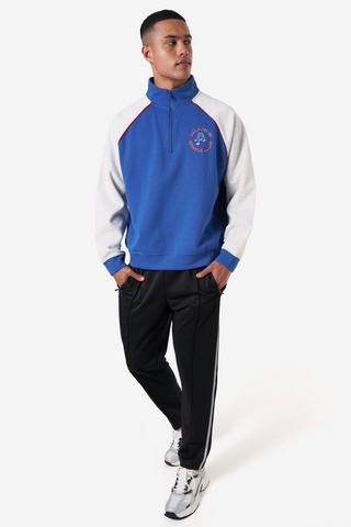 Quarter Zip Turtleneck Pullover