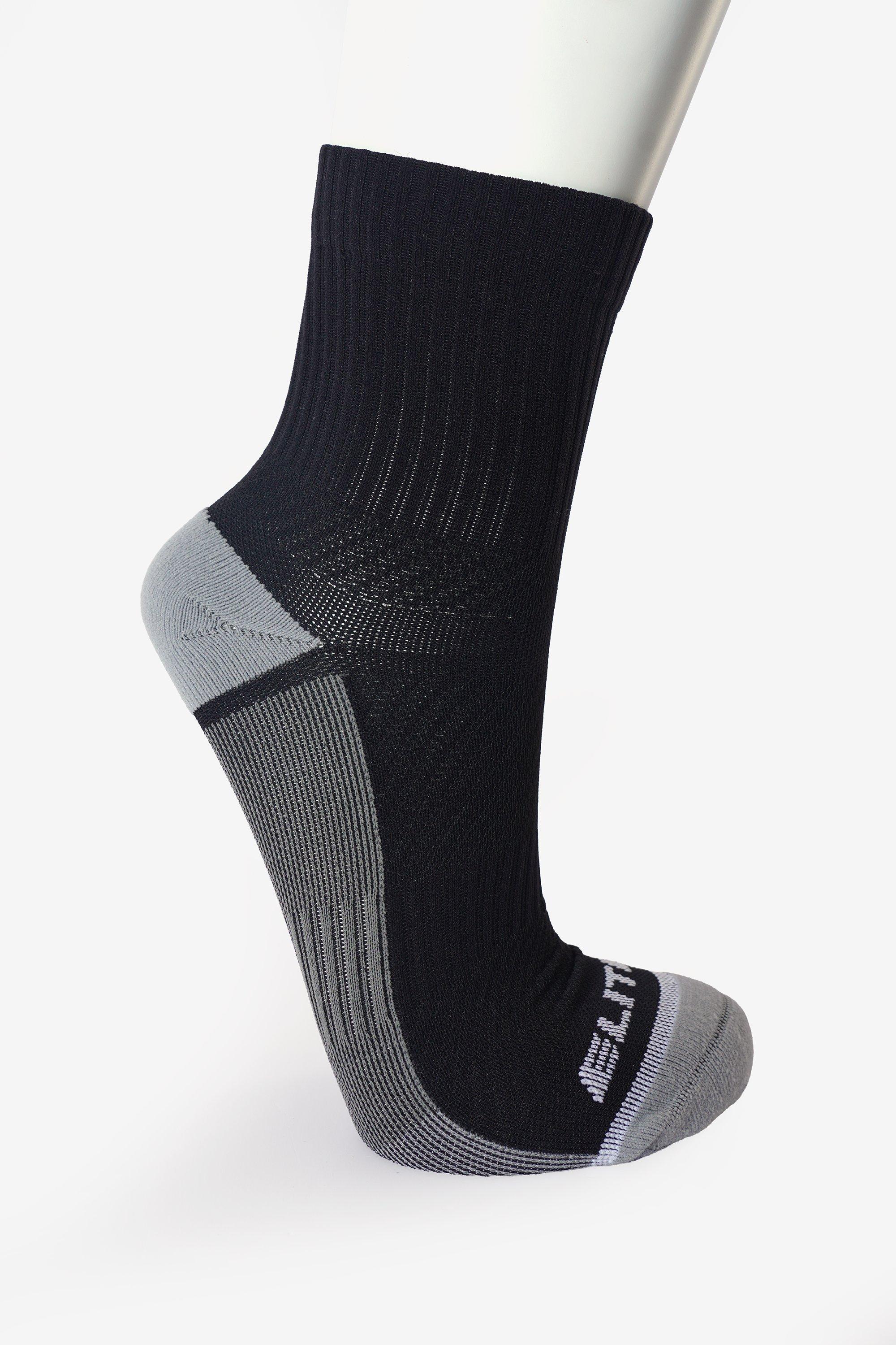 Elite Run Crew Socks 4-7