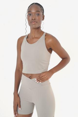 Technical Longer Length Crop Top