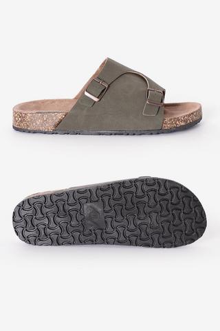 Buckle Cork Sandal