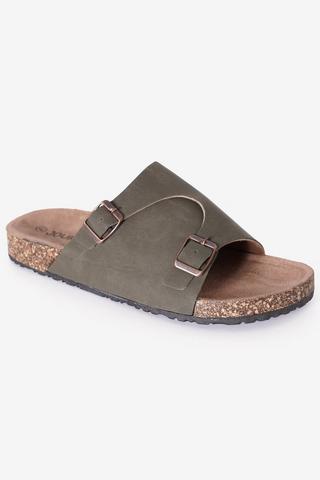 Buckle Cork Sandal