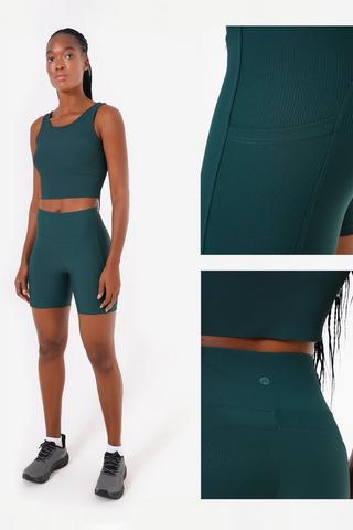 Elite Ribbed Mid-thigh Tight