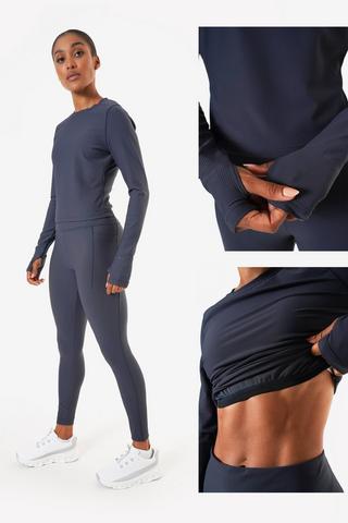 Elite Ribbed Long Sleeve T-shirt