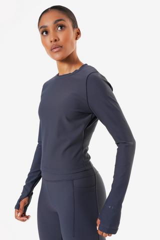 Elite Ribbed Long Sleeve T-shirt