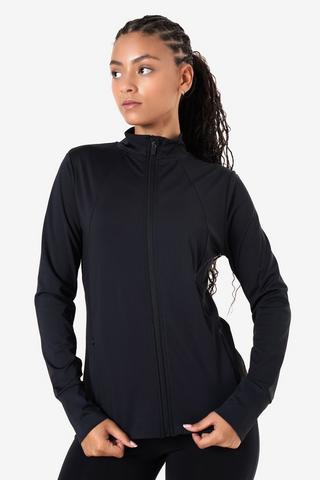 Zip-through Top