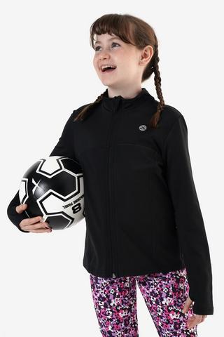 Zip-through Active Top