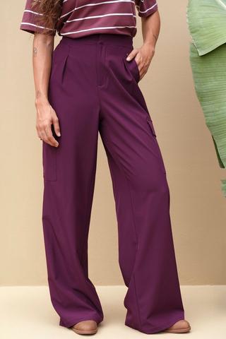 Technical Wide Leg Pants