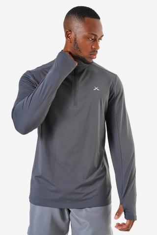 Dri-sport Textured Quarter Zip Pullover