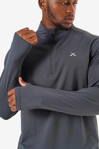 Dri-sport Textured Quarter Zip Pullover