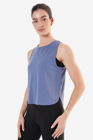 Textured Cropped Tank