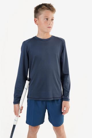 Long Sleeve Textured T-shirt