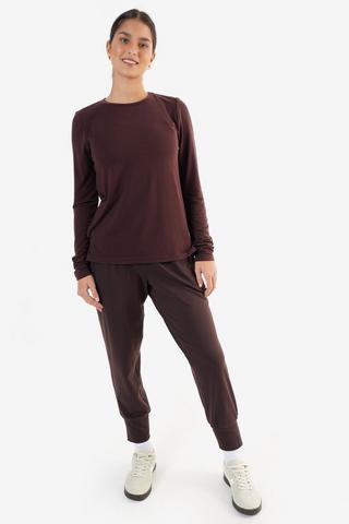 Studio Long Sleeve Textured T-shirt