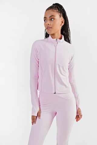 Zip-through Active Top