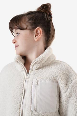Zip-through Sherpa Jacket