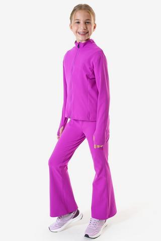 Zip-through Active Top