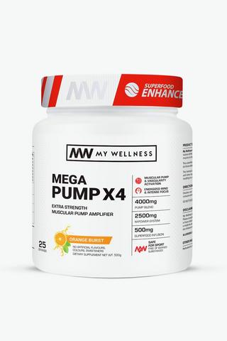 My Wellness Mega-pump X4 500g