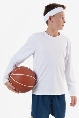Long Sleeve Textured Active T-shirt
