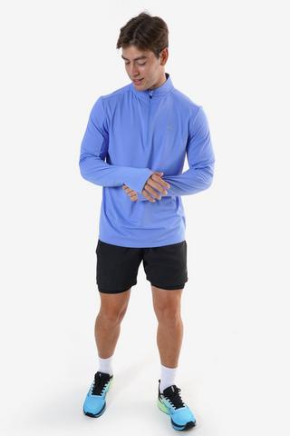 Textured Quarter Zip Pullover