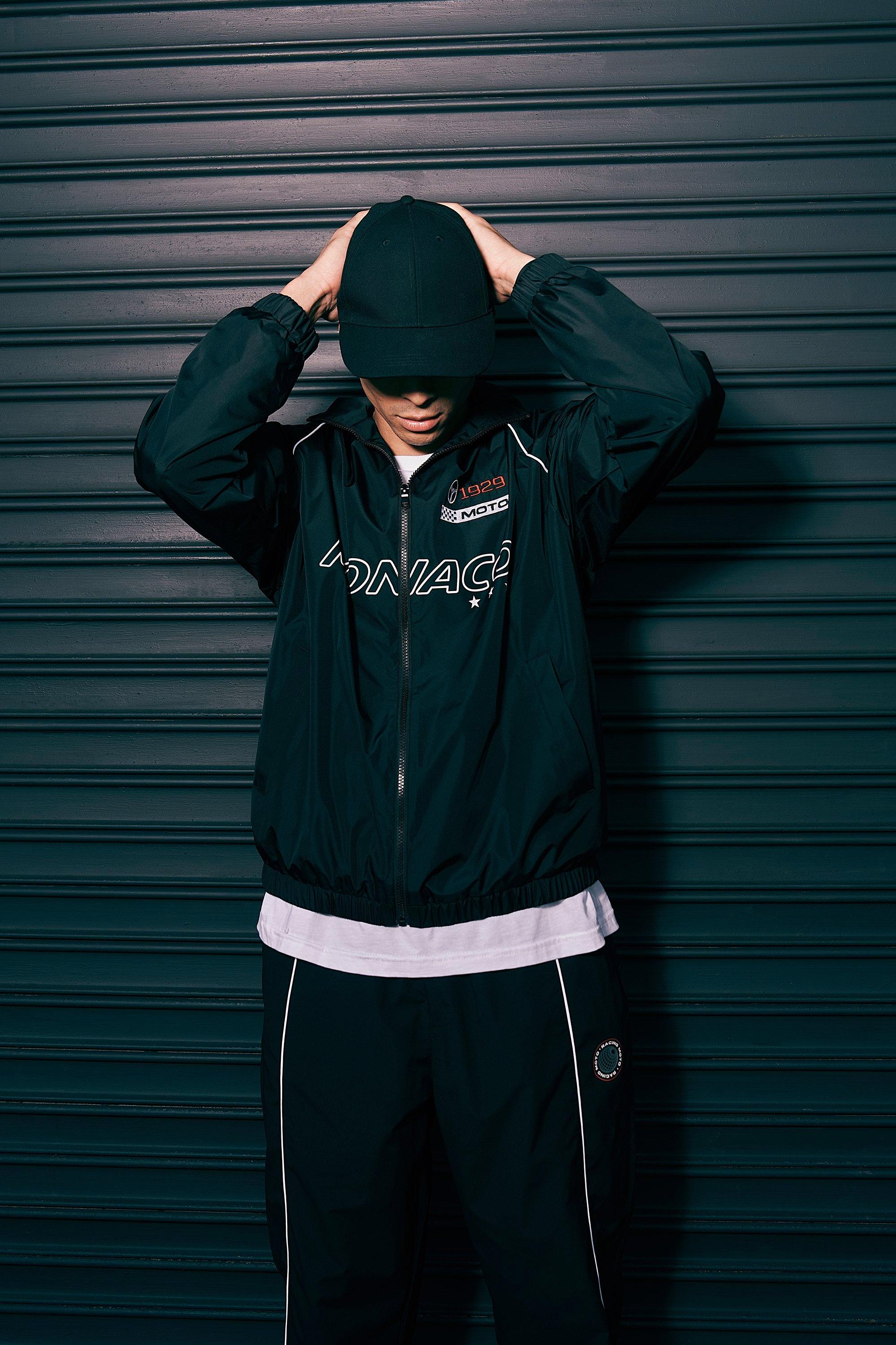【希少】Sports Jacket Zip-through Motorsport Jacket