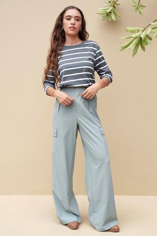 Technical Wide Leg Pants