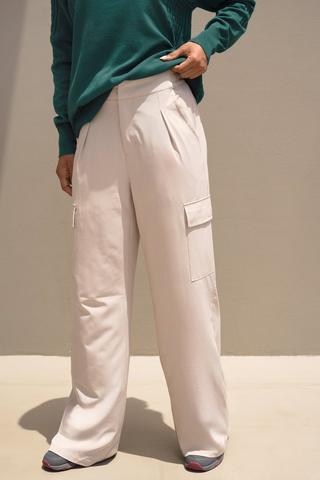 Technical Wide Leg Pants