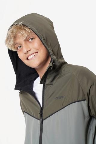 Fleece-lined Zip-throuh Jacket