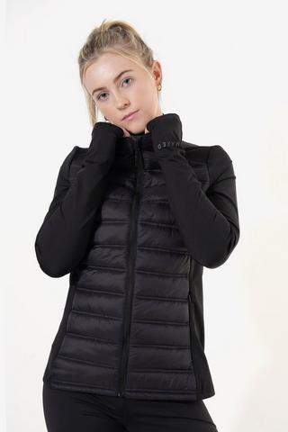 Zip-through Puffer Jacket