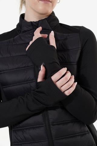 Zip-through Puffer Jacket