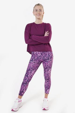 Textured Long Sleeve Top