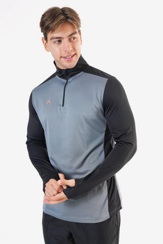 Dri-sport Quarter Zip Long Sleeve Top